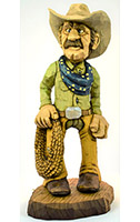 Roper by Dale Green Wood Carving